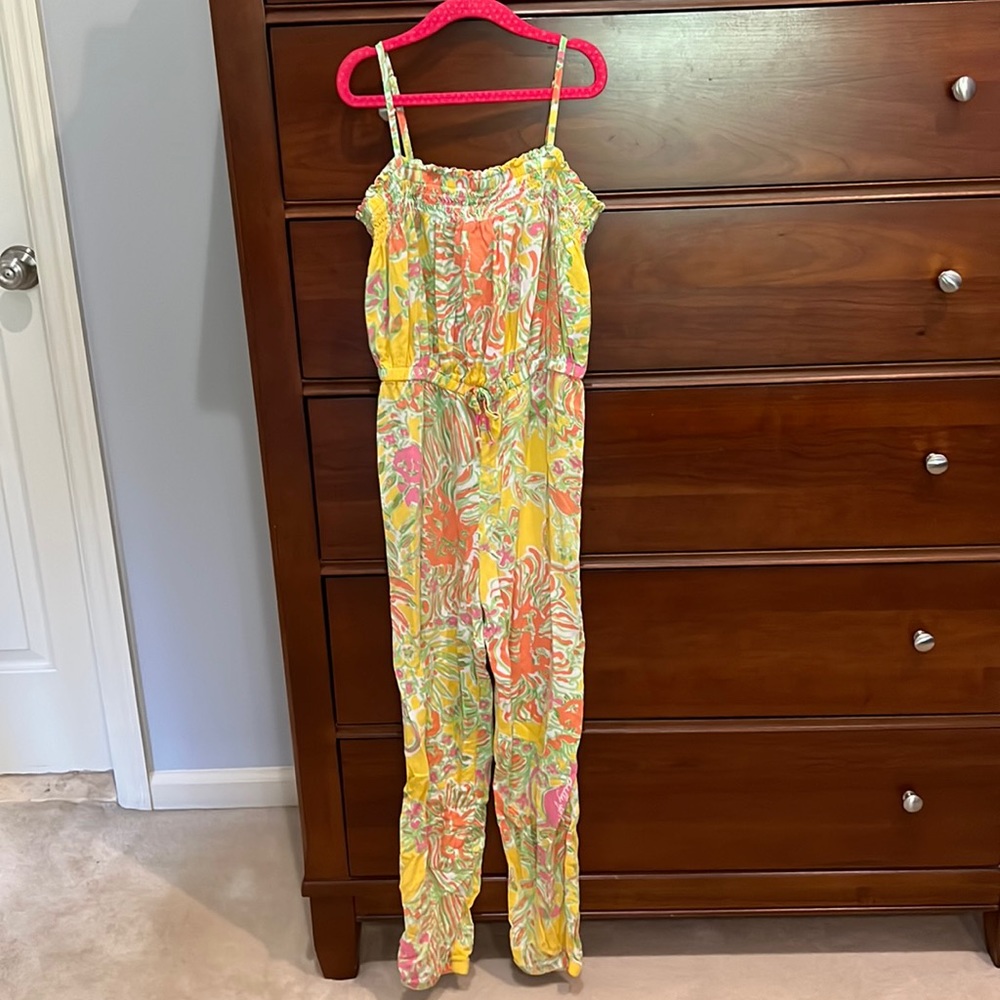 EUC Lilly Pulitzer for Target Jumpsuit (Size 10-12)